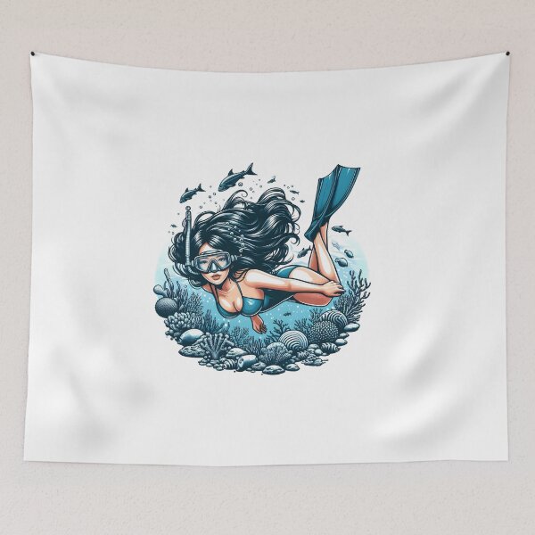 Item preview, Diver designed and sold by CreativeGorillas.