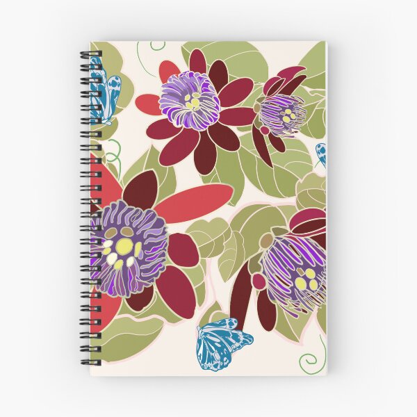 Item preview, Rubivioleta - Gabrielle Passion Flower designed and sold by Rubivioleta.