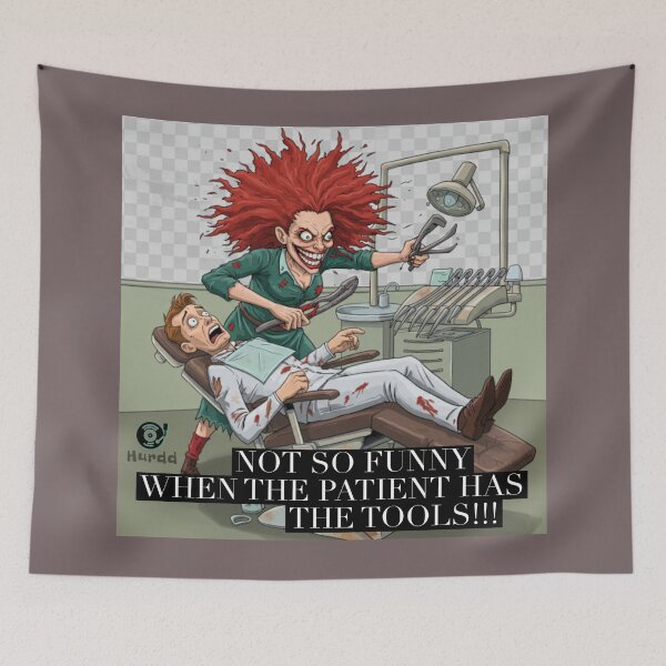 Item preview, Not So Funny/Patient designed and sold by Hurdd.