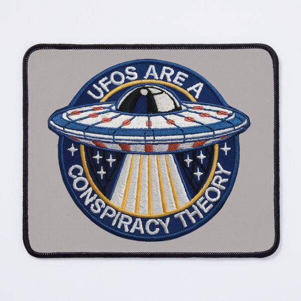 Item preview, UFOs Are A Conspiracy Theory - Embroidered Design - Patch Style designed and sold by wynter57.