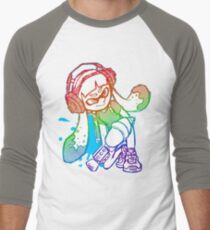 Squid Girl Men's Baseball ¾ T-Shirt