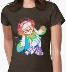Squid Girl Women's Fitted T-Shirt
