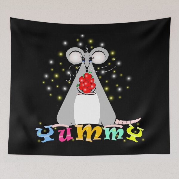 Item preview, Greedy mouse (rat) designed and sold by Shirley cute art .