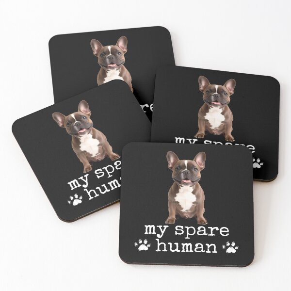 Item preview, Funny French Bulldog "My Spare Human" Design – Dog Lover Gift designed and sold by Fredster1966.
