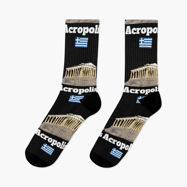 Item preview, Acropolis Greece holiday souvenir ancient Greek Greece flag  designed and sold by Artstastic.
