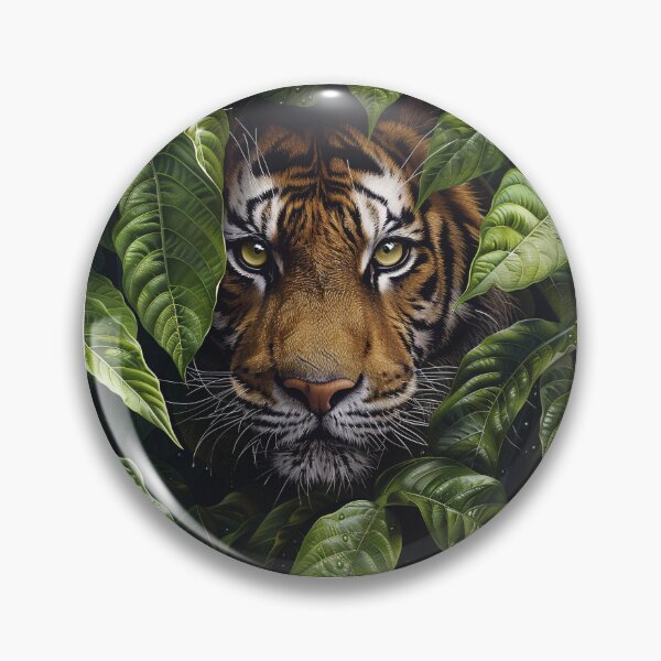 Item preview, tiger in the jungle designed and sold by CreativeGorillas.
