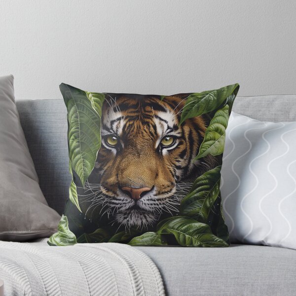 Item preview, tiger in the jungle designed and sold by CreativeGorillas.