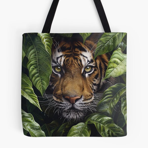 Item preview, tiger in the jungle designed and sold by CreativeGorillas.