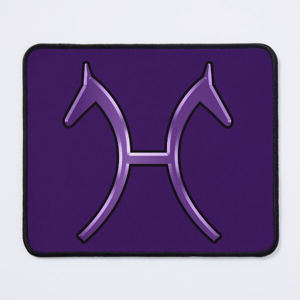 Item preview, Purple Hanoverian Warmblood Horse Brand designed and sold by DappledMoon.