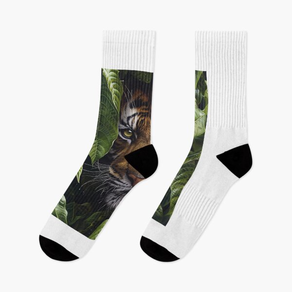 Item preview, tiger in the jungle designed and sold by CreativeGorillas.