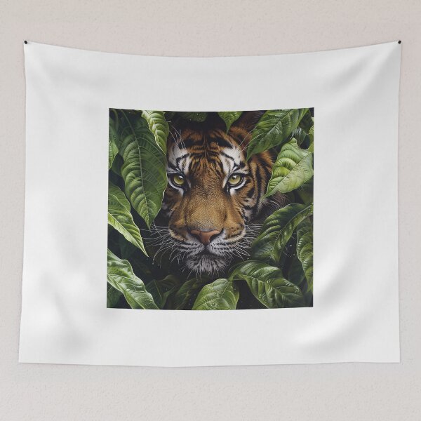 Item preview, tiger in the jungle designed and sold by CreativeGorillas.