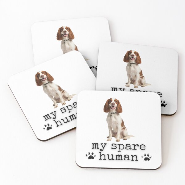 Item preview, Funny Brittany Dog "My Spare Human" Design – Dog Lover Humor designed and sold by Fredster1966.