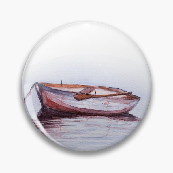 Item preview, Boat on lake designed and sold by NathBros.