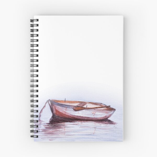 Item preview, Boat on lake designed and sold by NathBros.