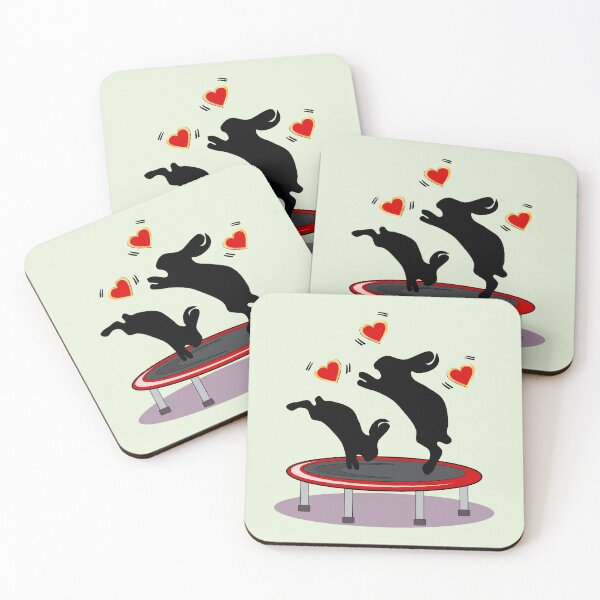 Item preview, Easter Bunny Trampoline designed and sold by minimalartstory.