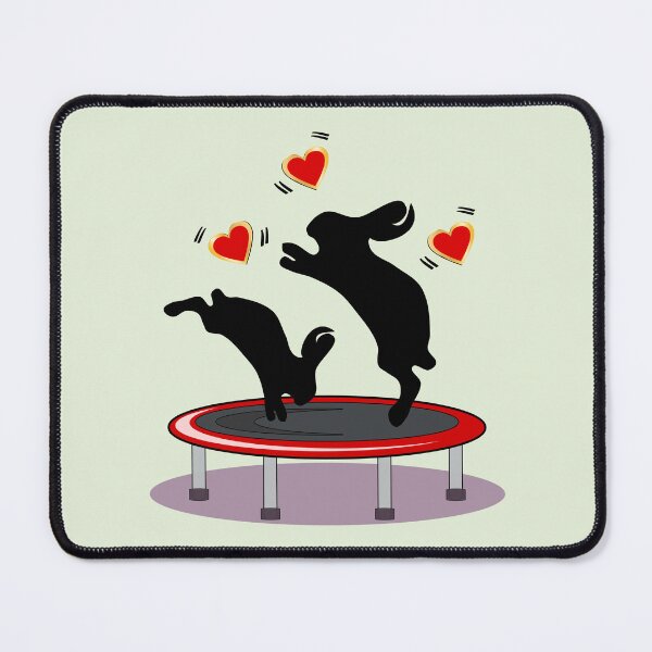 Item preview, Easter Bunny Trampoline designed and sold by minimalartstory.