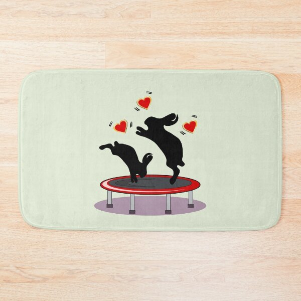 Item preview, Easter Bunny Trampoline designed and sold by minimalartstory.