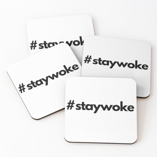 Item preview, #staywoke Social Awareness Design – Motivational Apparel designed and sold by HSisterhood.