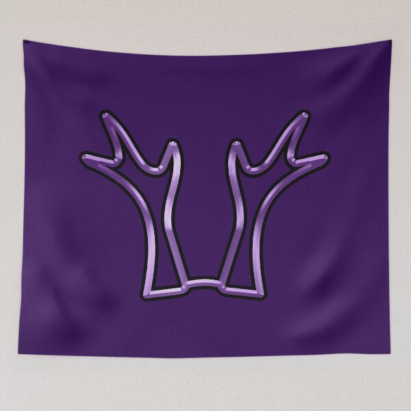 Item preview, Purple Rheinlander Warmblood Horse Brand designed and sold by DappledMoon.