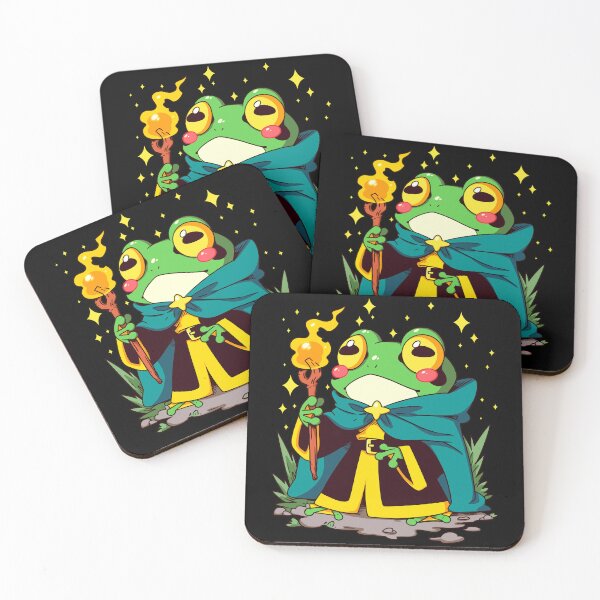 Item preview, frog wizard designed and sold by hunnydoll.