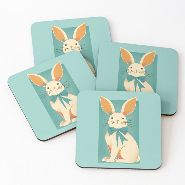 Item preview, Contemporary Bunny Silhouette designed and sold by NotARealGrownUp.
