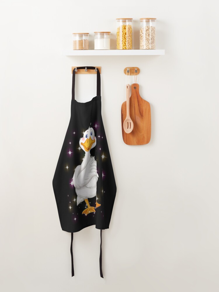 Thumbnail 4 of 6, Apron, Henry The Magical Duck™ designed and sold by TeelieTurner.