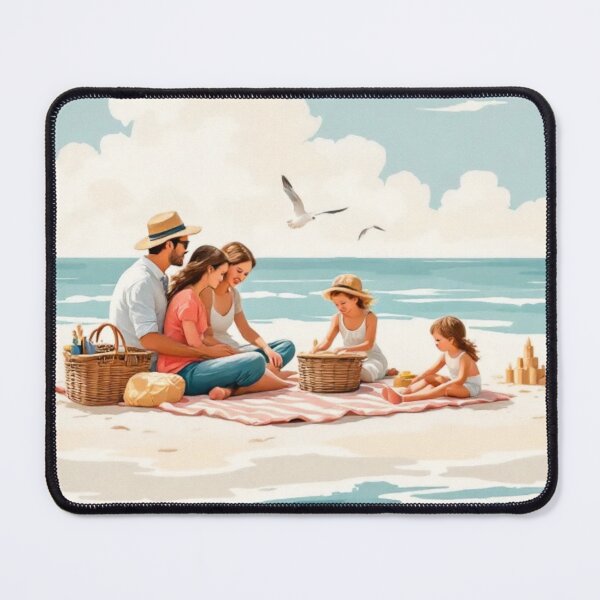 Item preview, Vintage Beach Holiday Postcards 12 designed and sold by SteadyRolling.