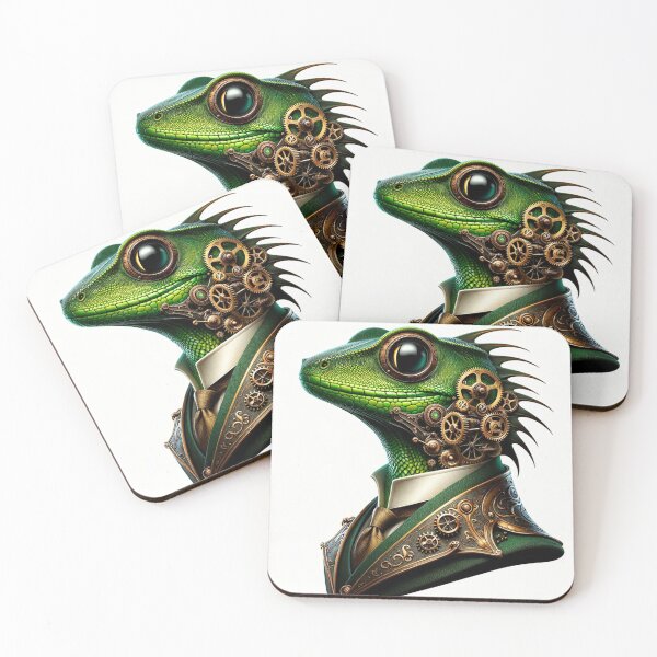 Item preview, Jazz Pizzaz - Steampunk Lizard designed and sold by Ruru Digital .
