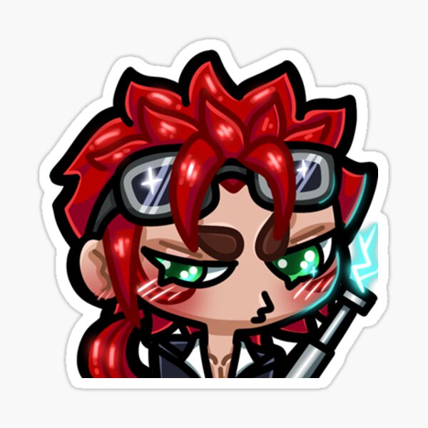Item preview, Chibi Reno Pouty FFVII Emote designed and sold by DirectorMarz.