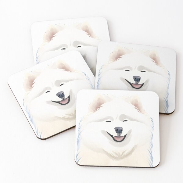 Item preview, Watercolour Samoyed Dog  designed and sold by TheresaNicole.