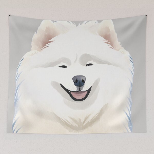 Item preview, Watercolour Samoyed Dog  designed and sold by TheresaNicole.