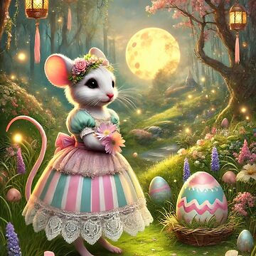 Artwork thumbnail, Easter Mouse by Claudia McKinney