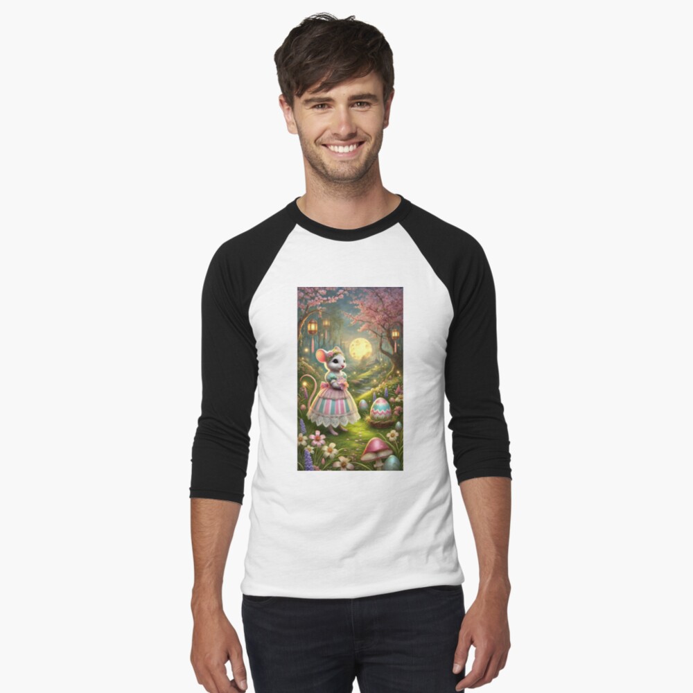 Item preview, Baseball ¾ Sleeve T-Shirt designed and sold by phatpuppyart.
