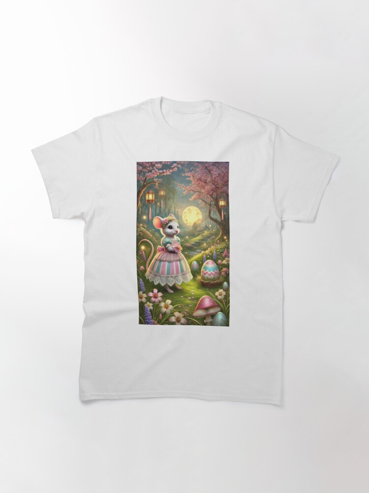 Thumbnail 3 of 7, Classic T-Shirt, Easter Mouse designed and sold by phatpuppyart.