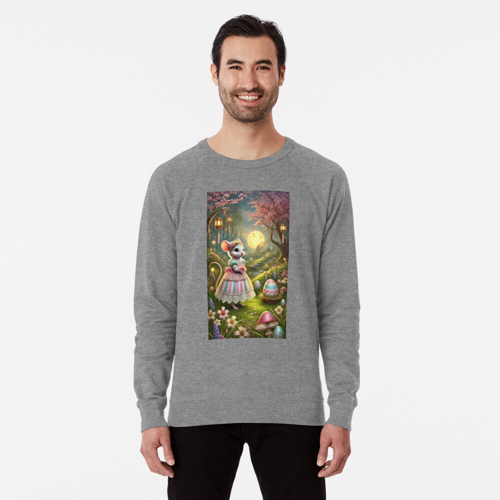 Item preview, Lightweight Sweatshirt designed and sold by phatpuppyart.