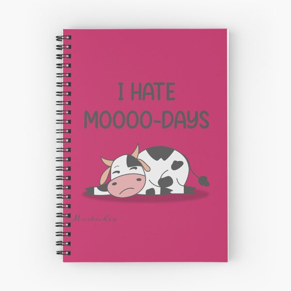 Item preview, I Hate Moooo-Days designed and sold by Mustachio-Draws.