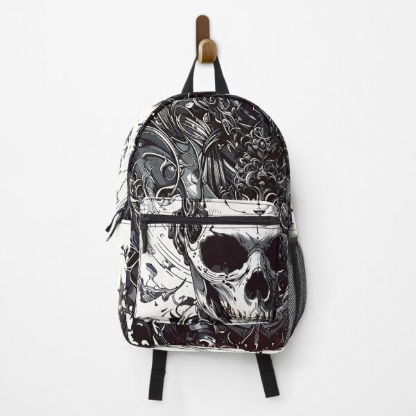 Item preview, skull bones skeleton bw dark mood dejco.art designed and sold by dejco.art.