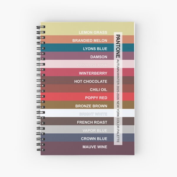 Item preview, New York Fashion Week palette, Autumn Winter 2025-2026 - 15 colors with color names designed and sold by Ofeefee.