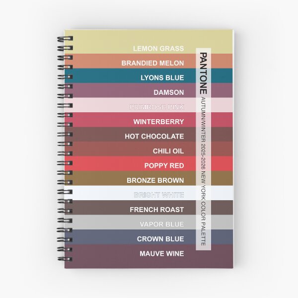 Item preview, New York Fashion Week palette, Autumn Winter 2025-2026 - 15 colors with color names designed and sold by Ofeefee.