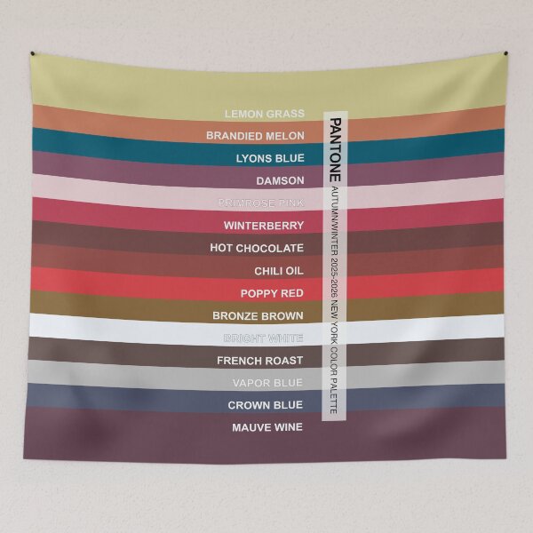 Item preview, New York Fashion Week palette, Autumn Winter 2025-2026 - 15 colors with color names designed and sold by Ofeefee.