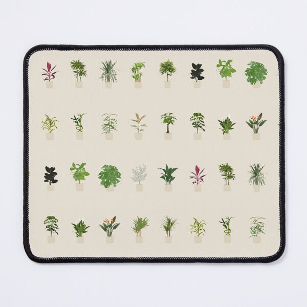 Item preview, Illustrated Houseplants Chart designed and sold by aio.