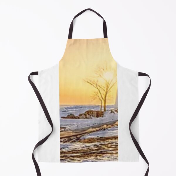 Item preview, SUNRISE SUNSET BEAMS SNOW BEACH designed and sold by Shelbineshop.