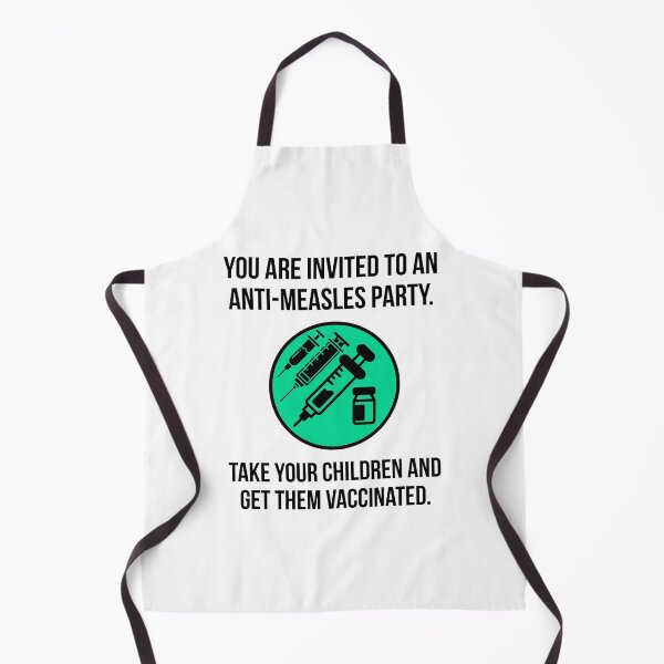 Item preview, Anti-measles party invitation designed and sold by Rachel the Artist .