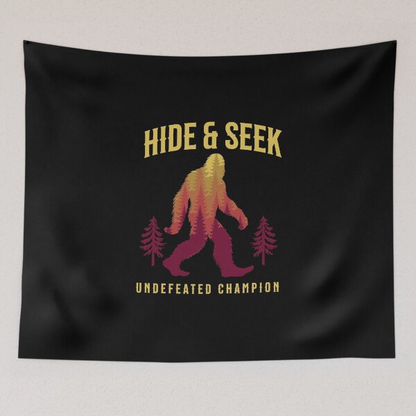 Item preview, Hide and Seek Undefeated Champion Bigfoot Bigfoot designed and sold by CJC Designs.