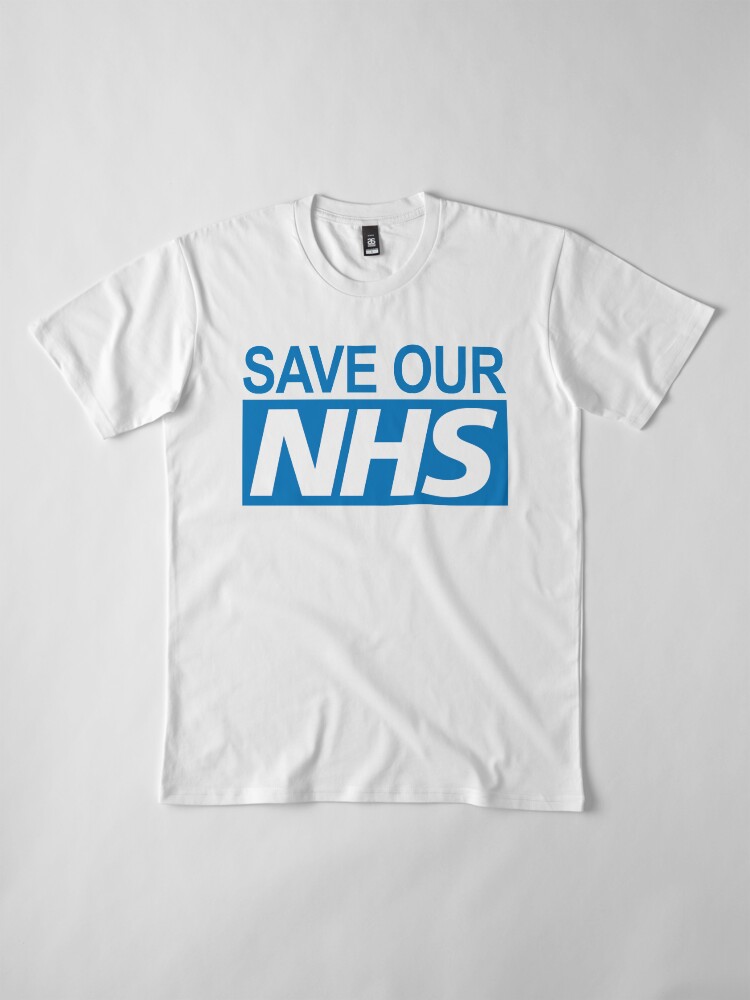 in the style nhs t shirt
