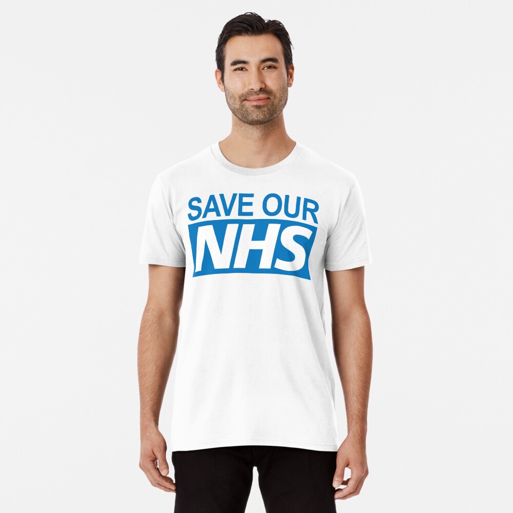 in the style nhs t shirt