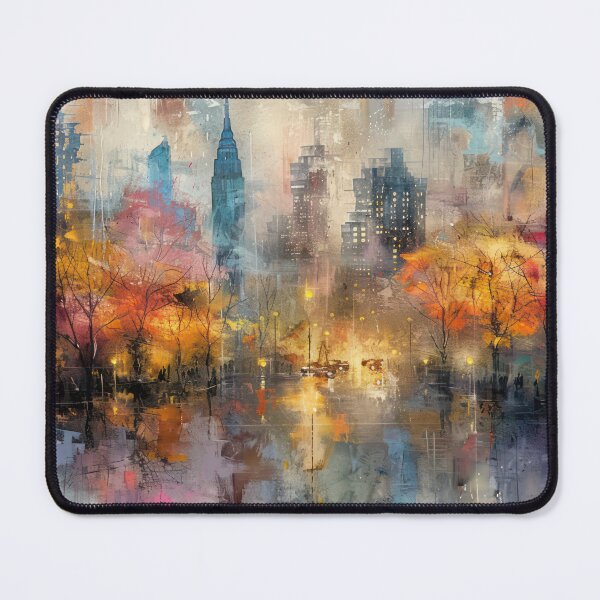 Item preview, Autumn Lights in the City designed and sold by NeoNebulaArt.