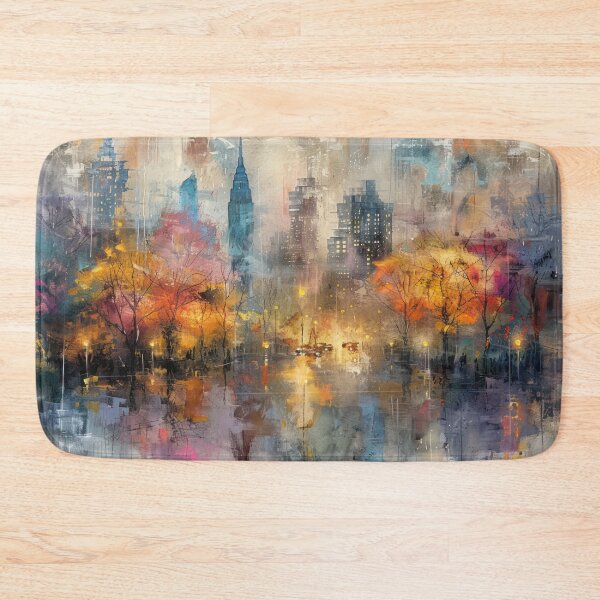 Item preview, Autumn Lights in the City designed and sold by NeoNebulaArt.