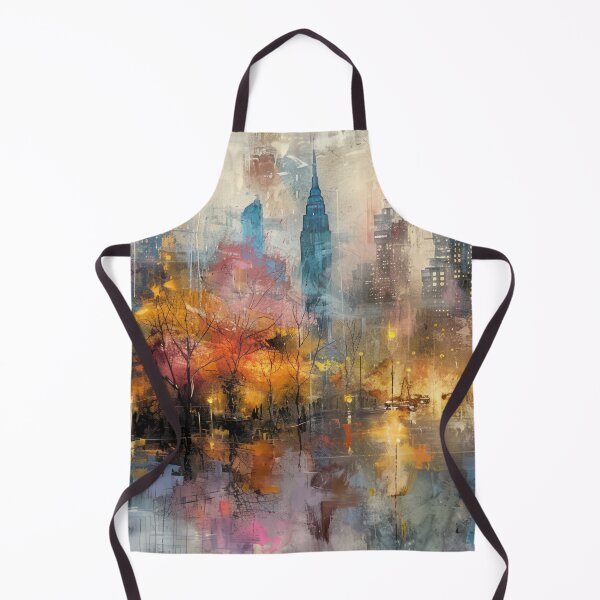 Item preview, Autumn Lights in the City designed and sold by NeoNebulaArt.