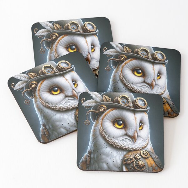 Item preview, Miss Charlotte - Steampunk Owl designed and sold by Ruru Digital .